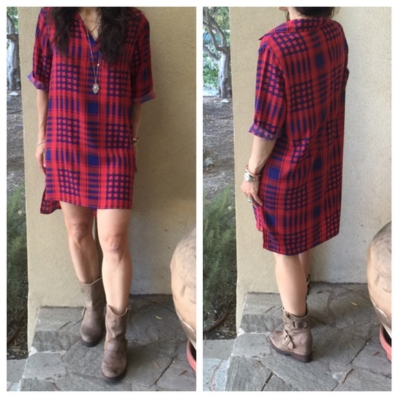 Boutique Tops - CLOSET CLOSING Plaid Tunic